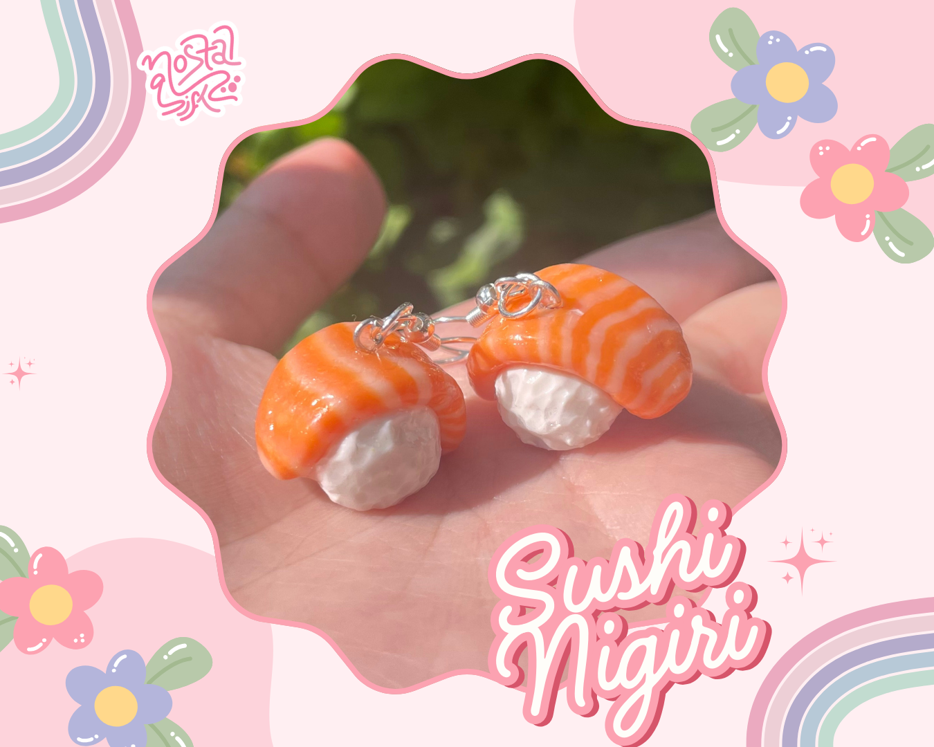 Sushi Nigiri Earrings