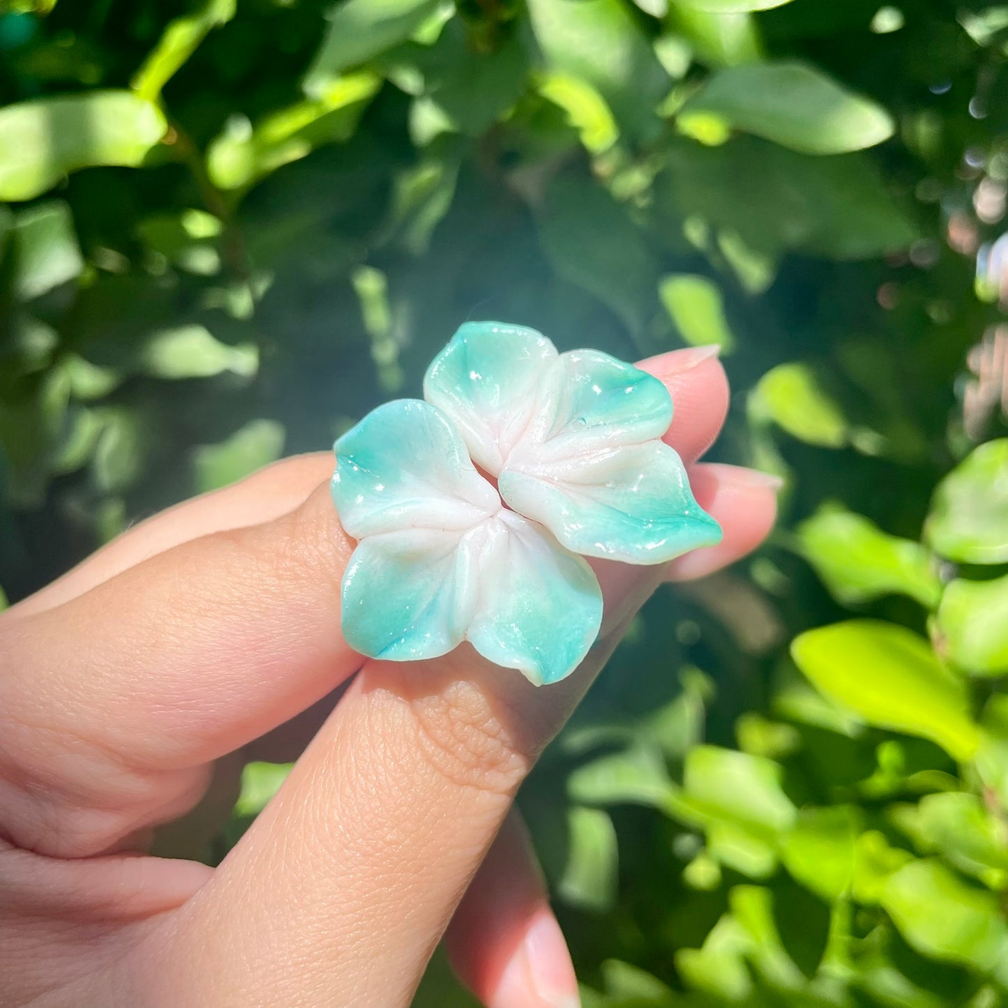 Summer Beach Floral Stud Earrings