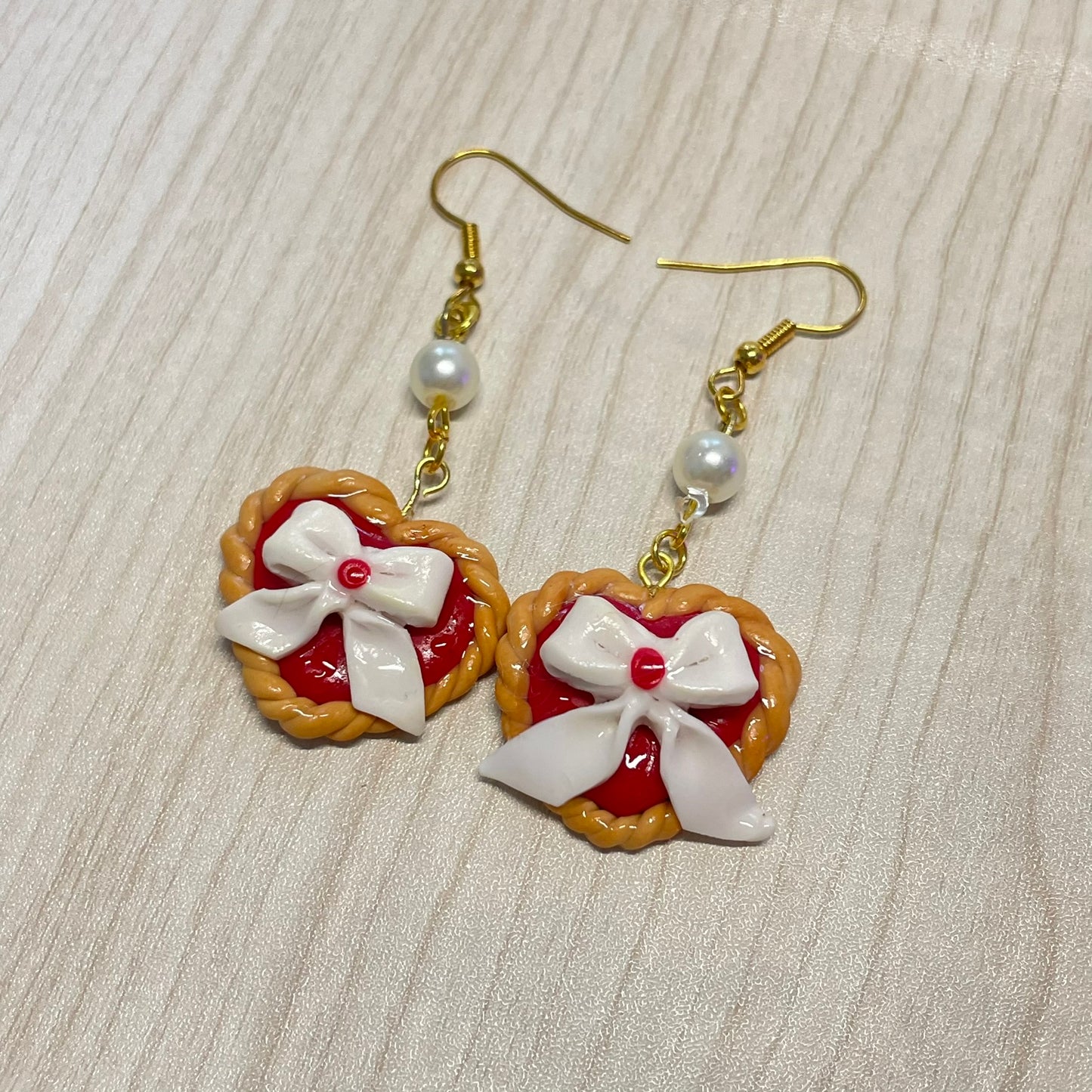 Heart Pie Earrings