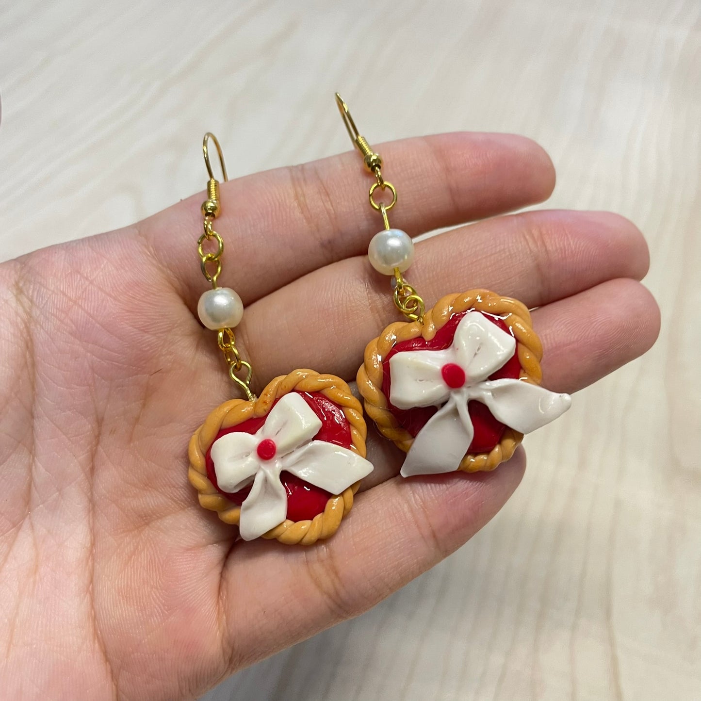 Heart Pie Earrings